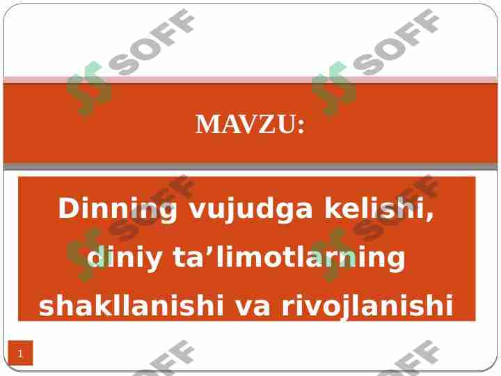 Product slide 1