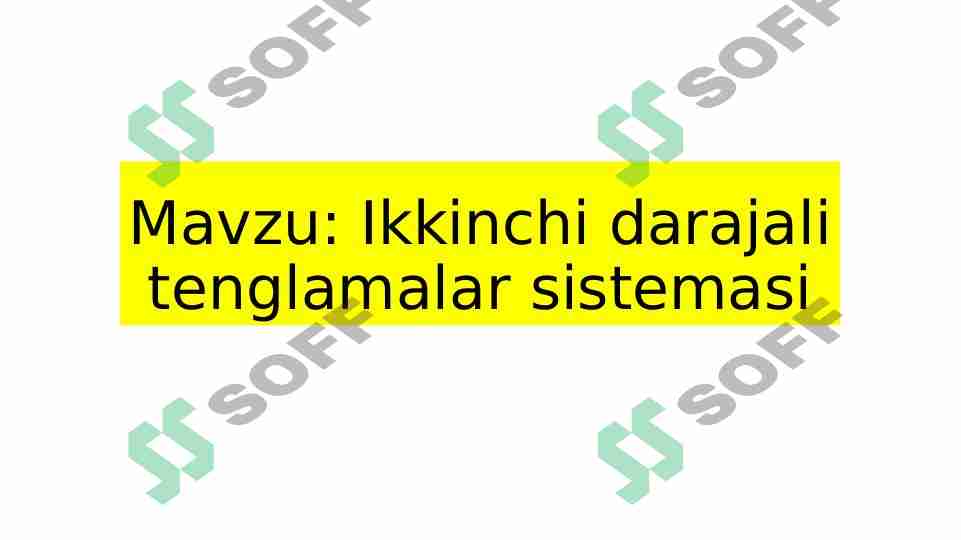 Product slide 1