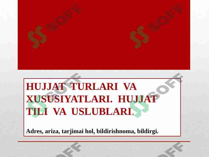 Product slide 1