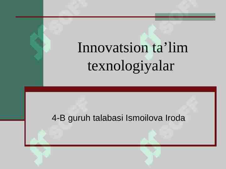 Product slide 1