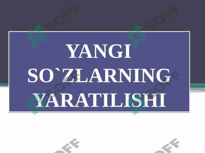Product slide 1