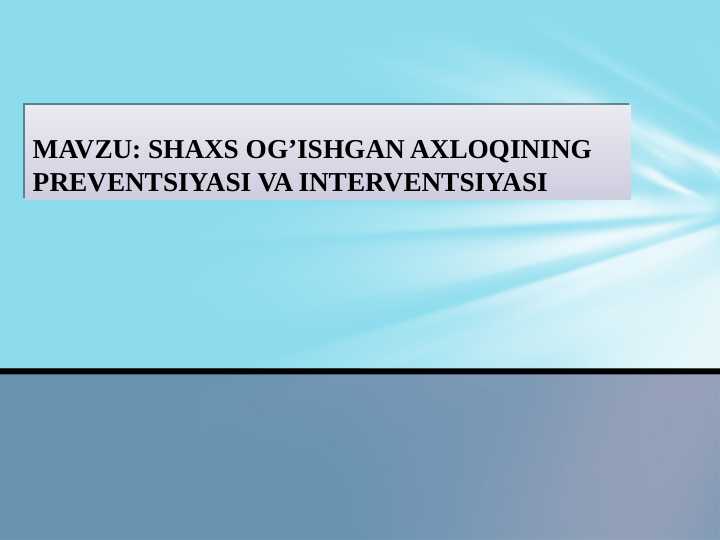 Product slide 1