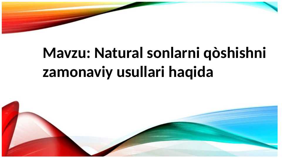 Product slide 1
