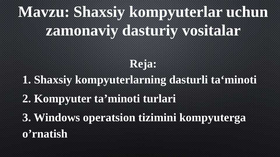 Product slide 1