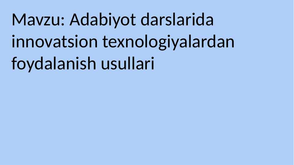 Product slide 1
