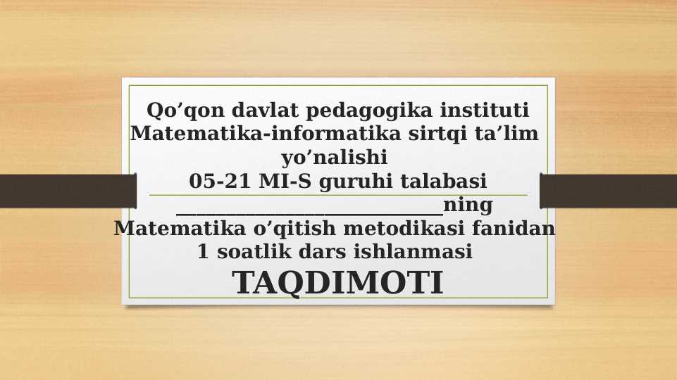 Product slide 1