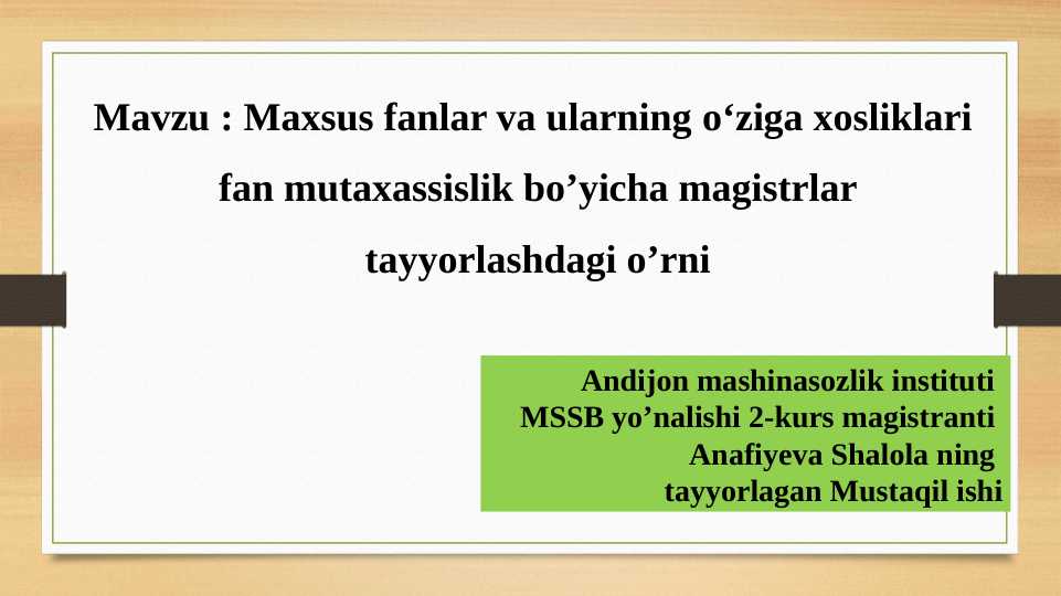 Product slide 1