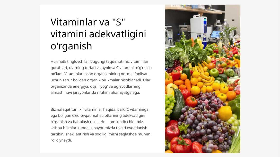 Product slide 1