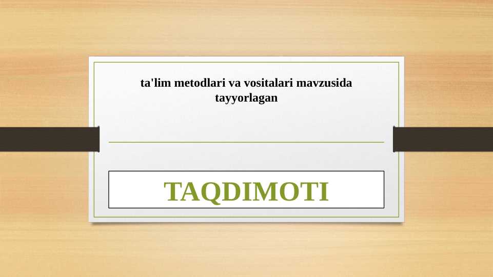Product slide 1