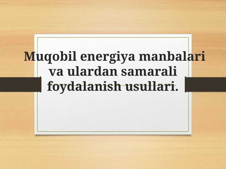 Product slide 1
