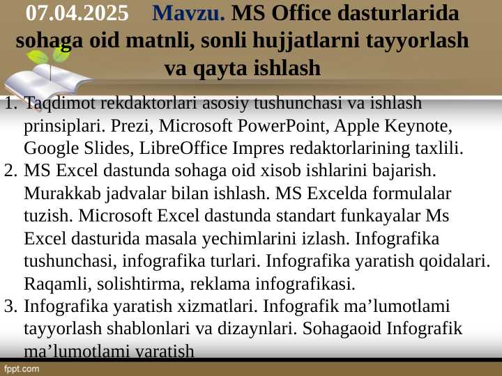Product slide 1