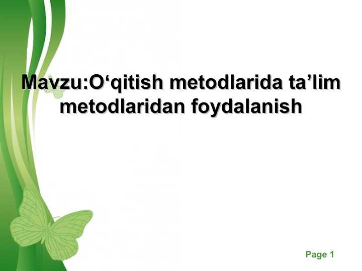 Product slide 1