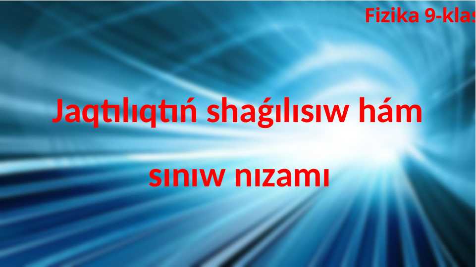 Product slide 1