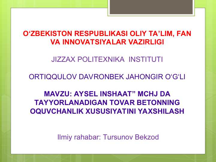 Product slide 1