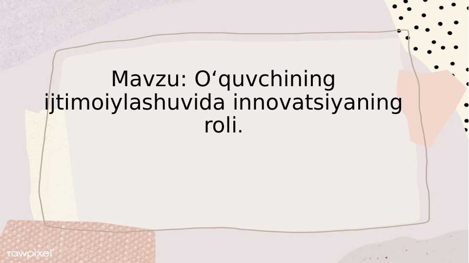 Product slide 1