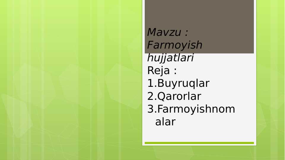 Product slide 1