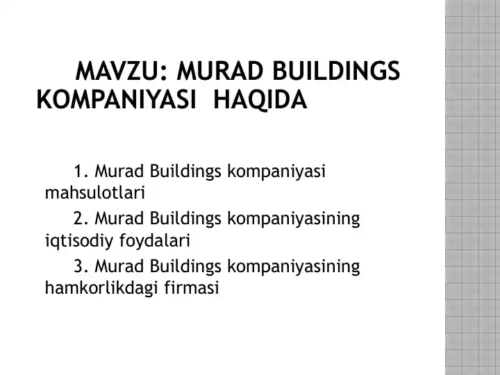Product slide 1