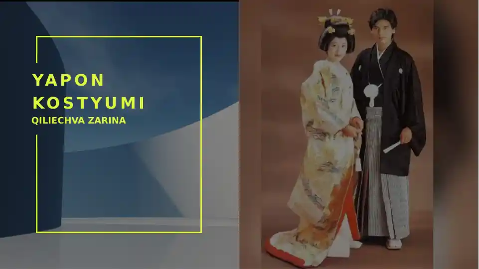 yaponiya kostyumi tarixi