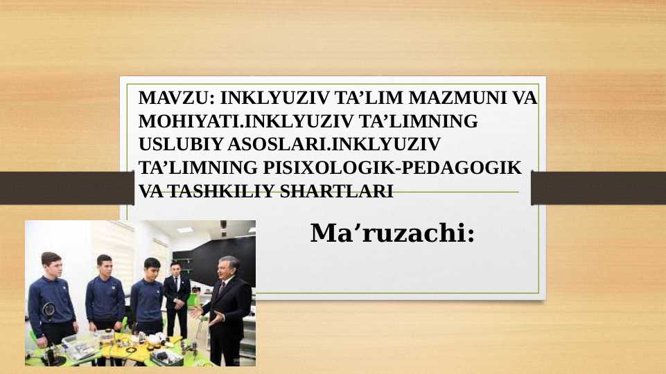 Product slide 1