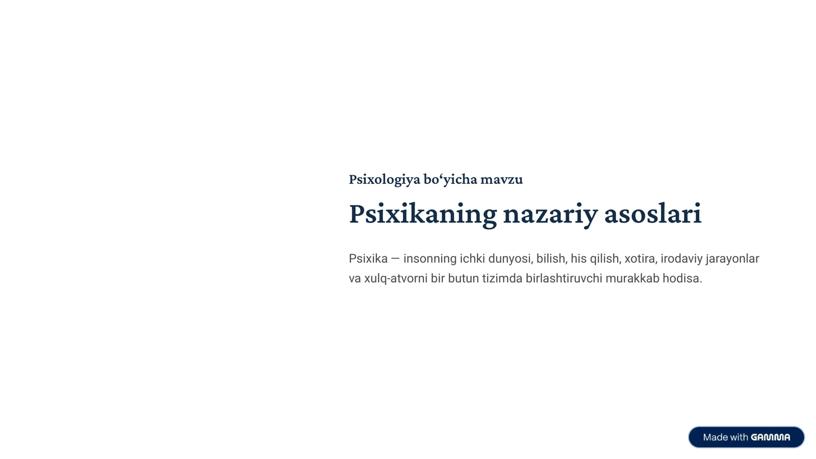 Product slide 1