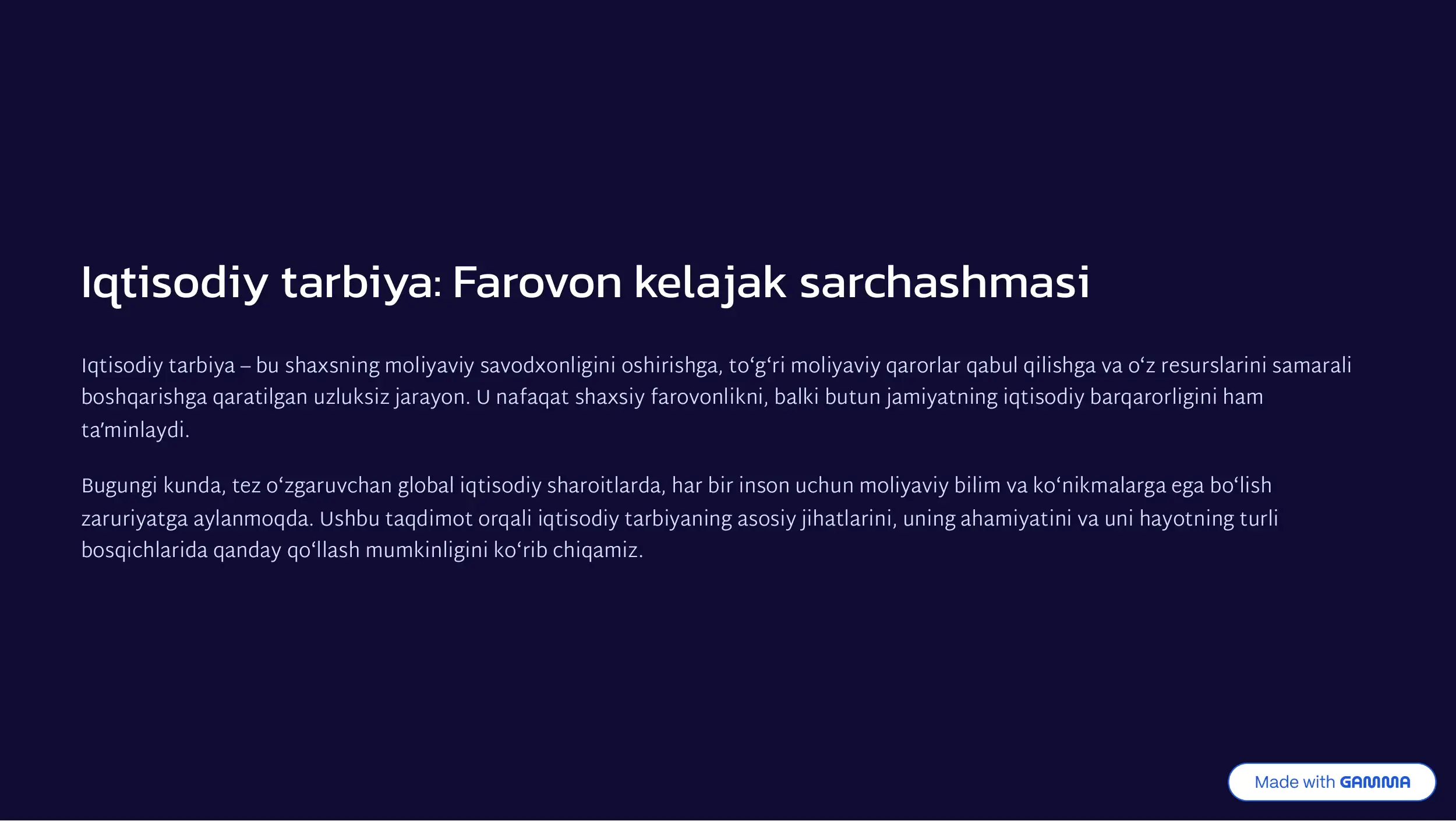 Product slide 1
