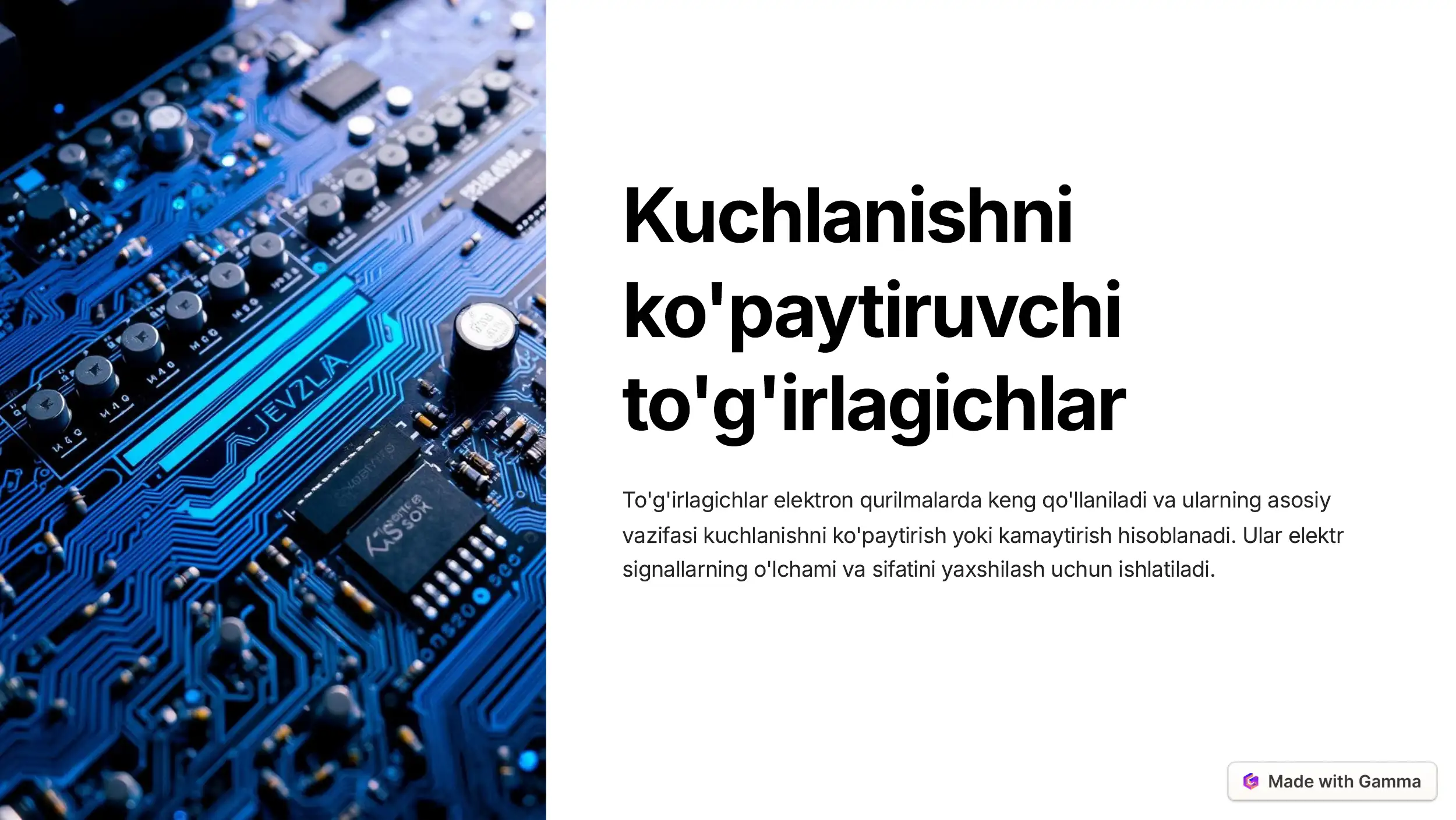 Product slide 1