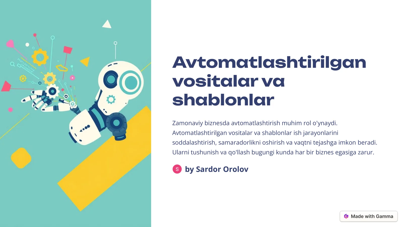 Product slide 1