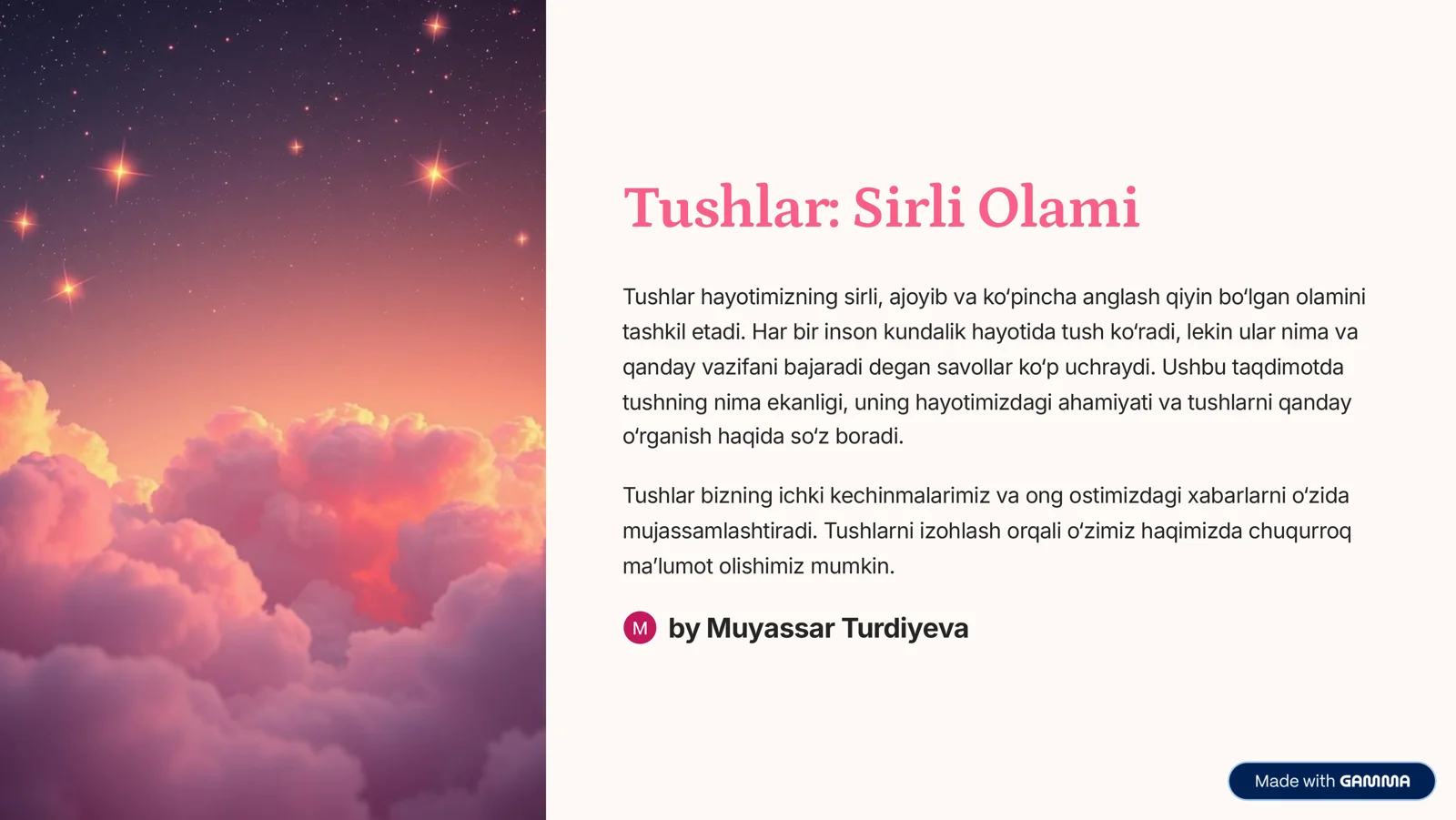 Product slide 1