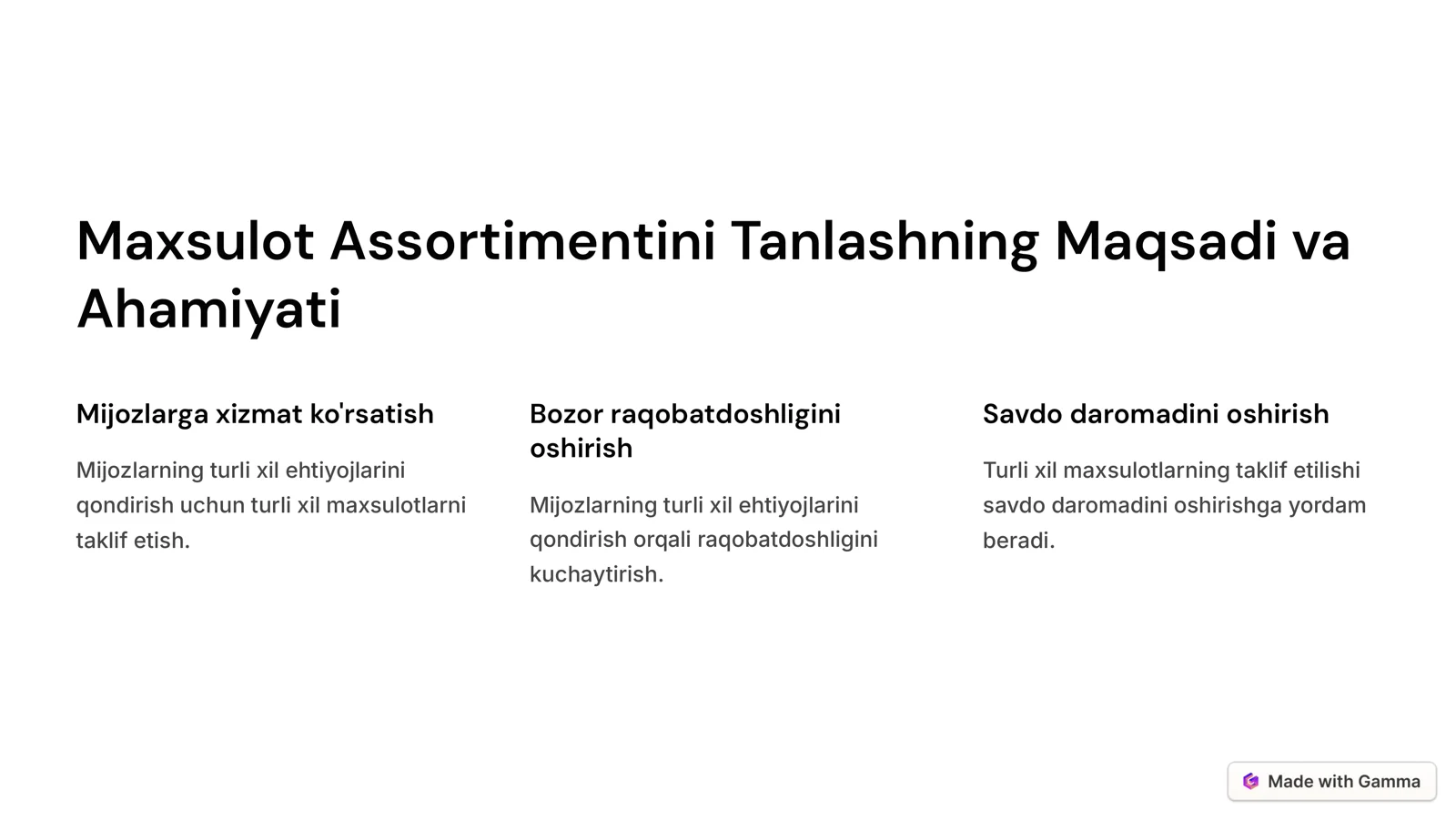 Product slide 2