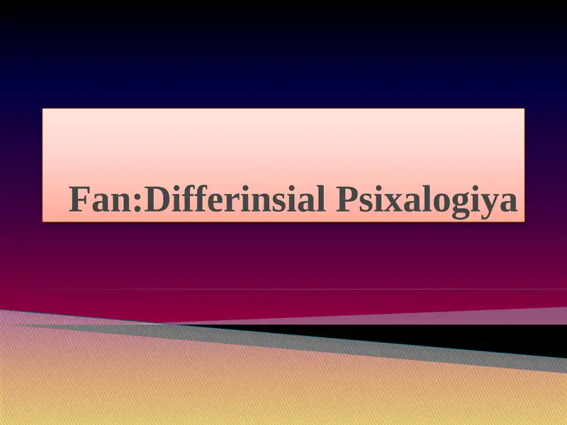 Product slide 1