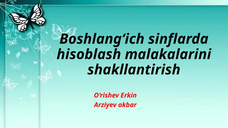 Product slide 1
