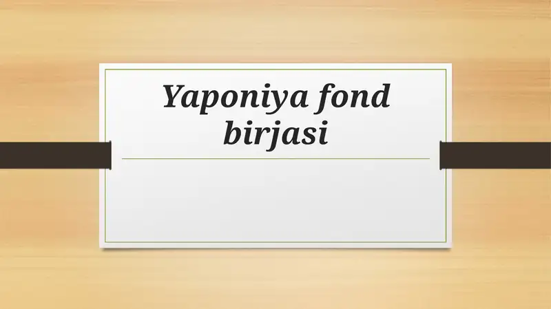 Product slide 1