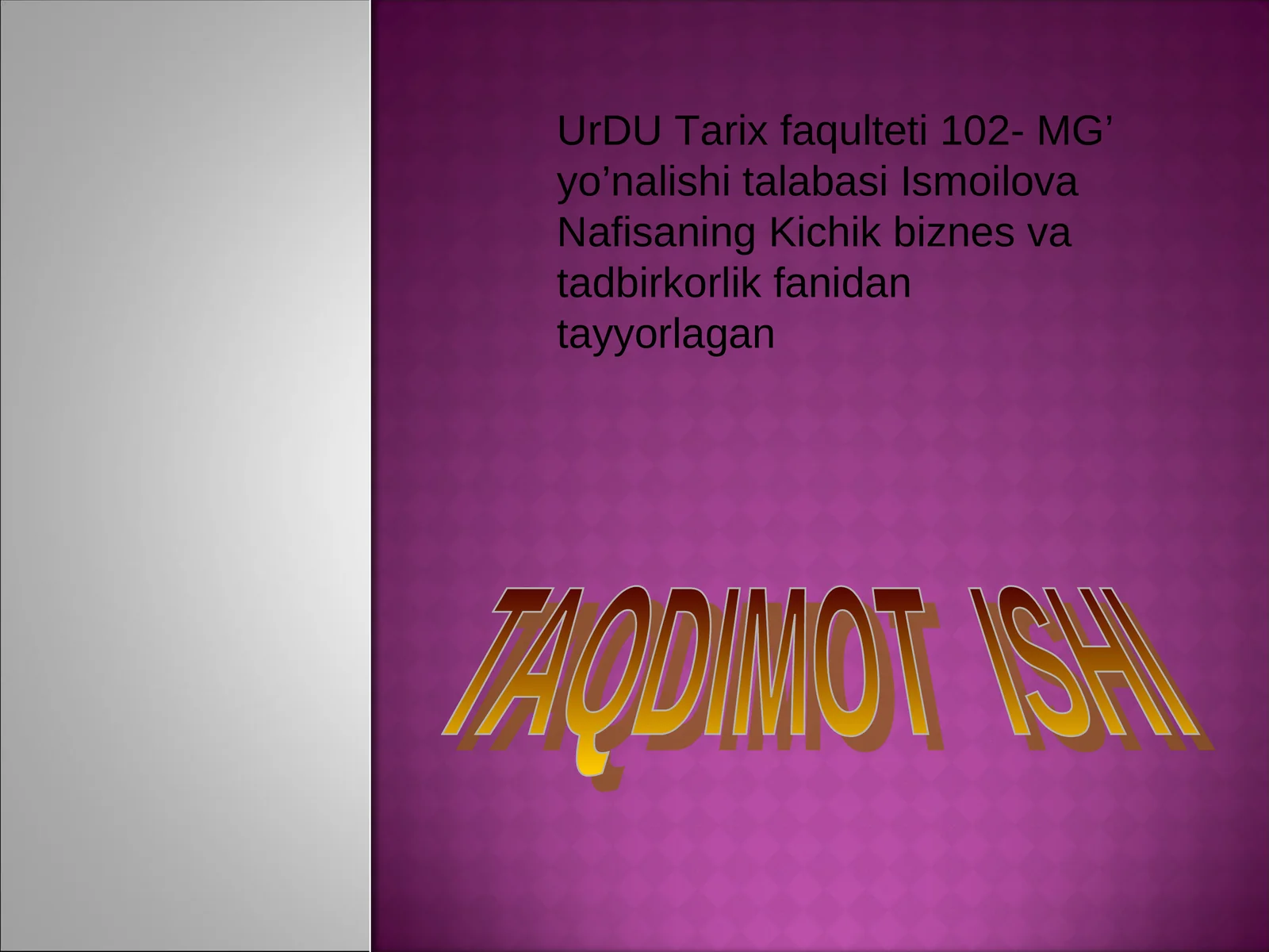 Product slide 1