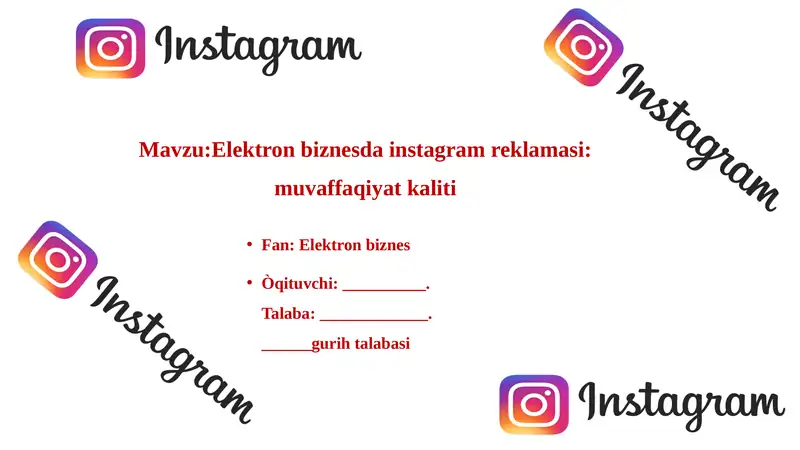 Product slide 1
