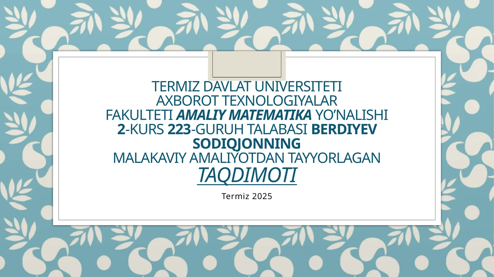 Product slide 1