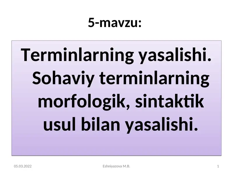 Product slide 1