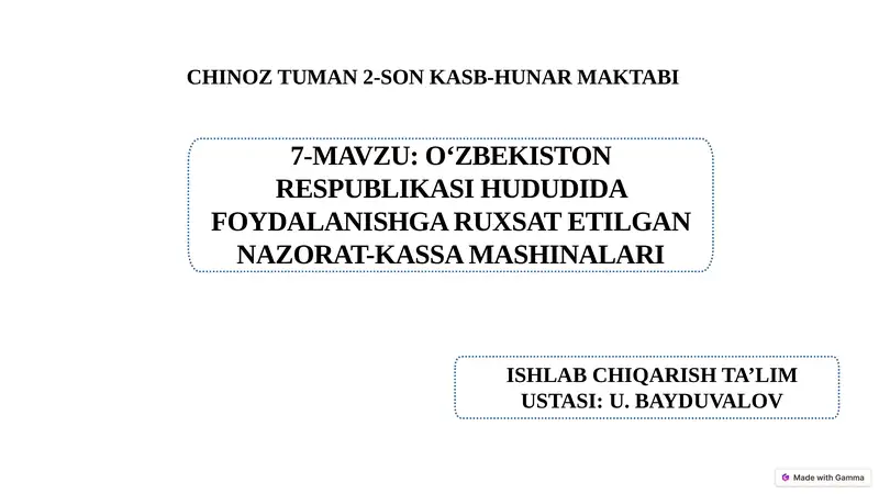 Product slide 1