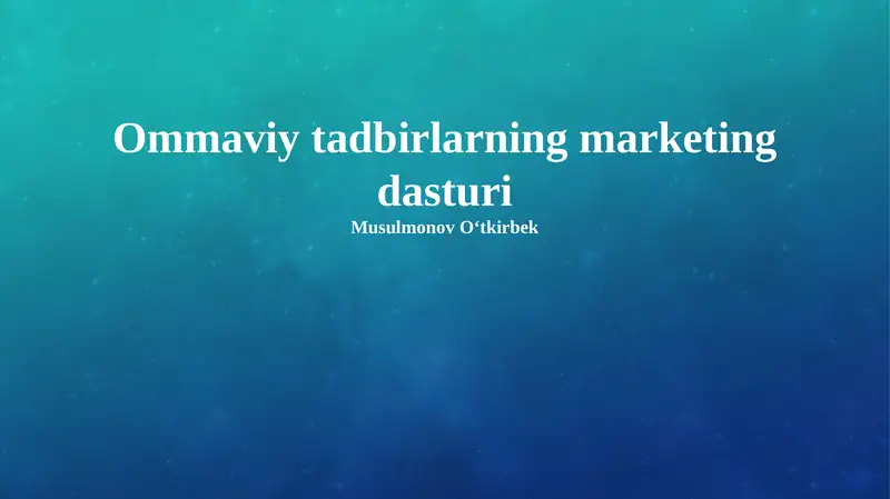 Product slide 1