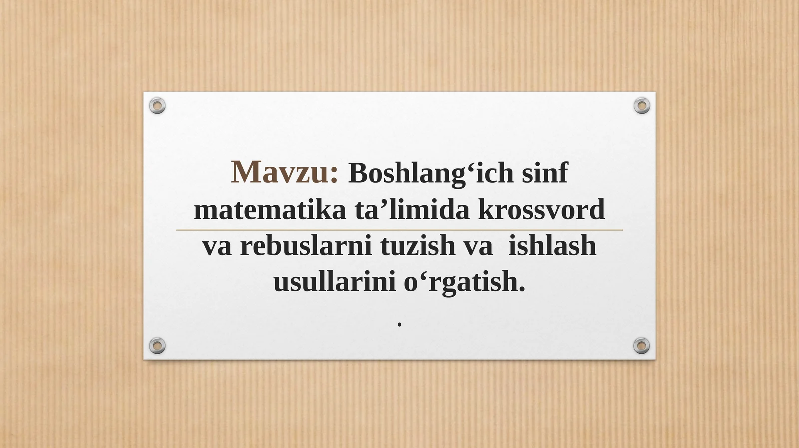 Product slide 1
