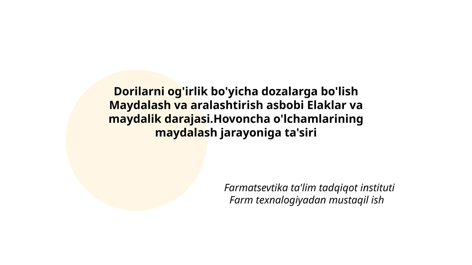 Product slide 1
