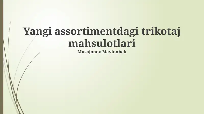 Product slide 1