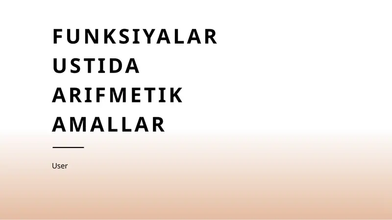 Product slide 1