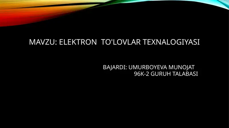 Product slide 1