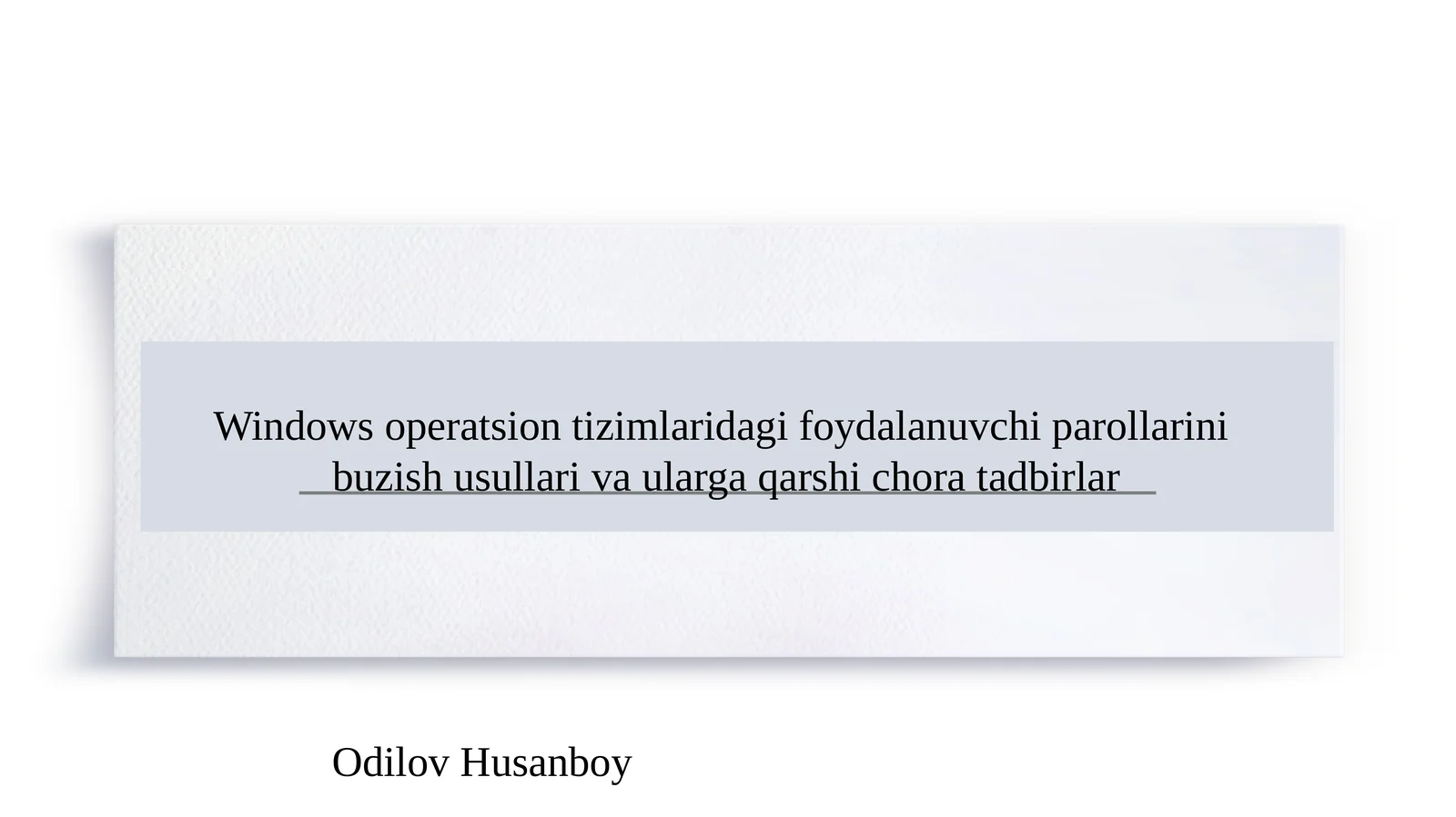 Product slide 1