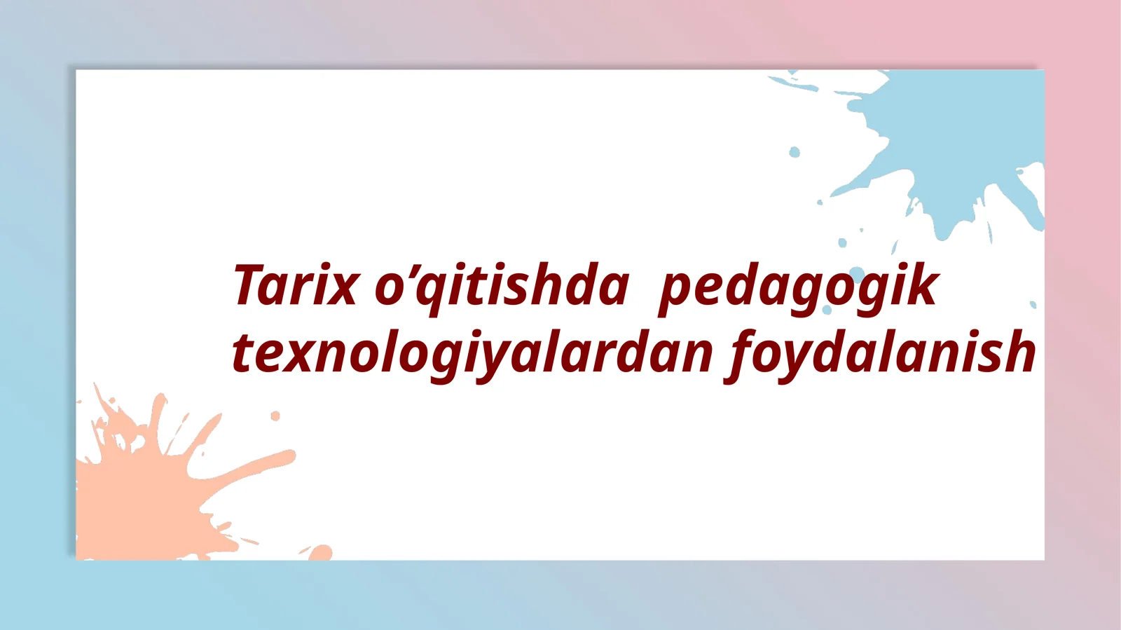 Product slide 1