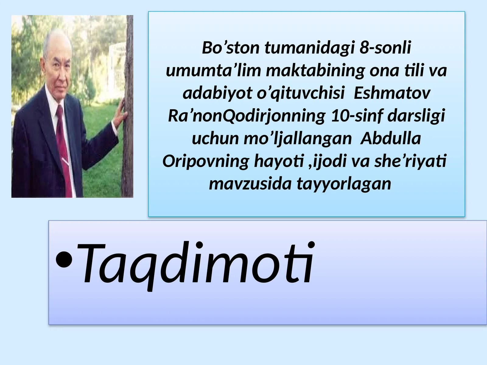 Product slide 1