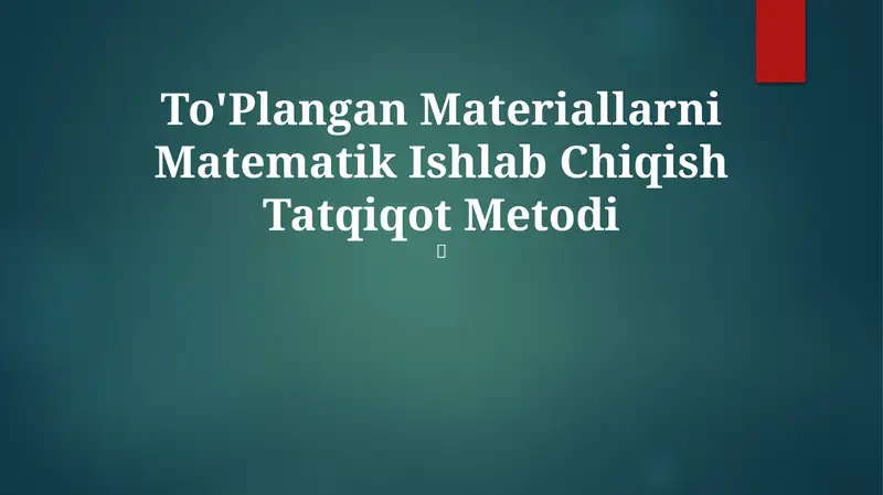 Product slide 1