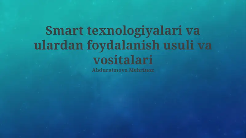 Product slide 1