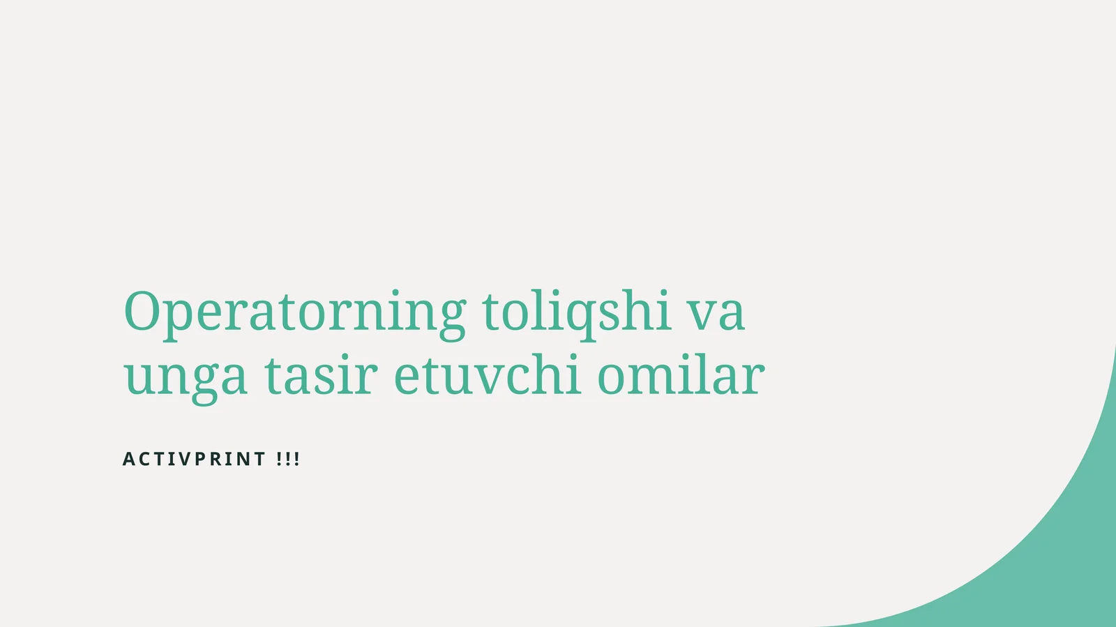 Product slide 1