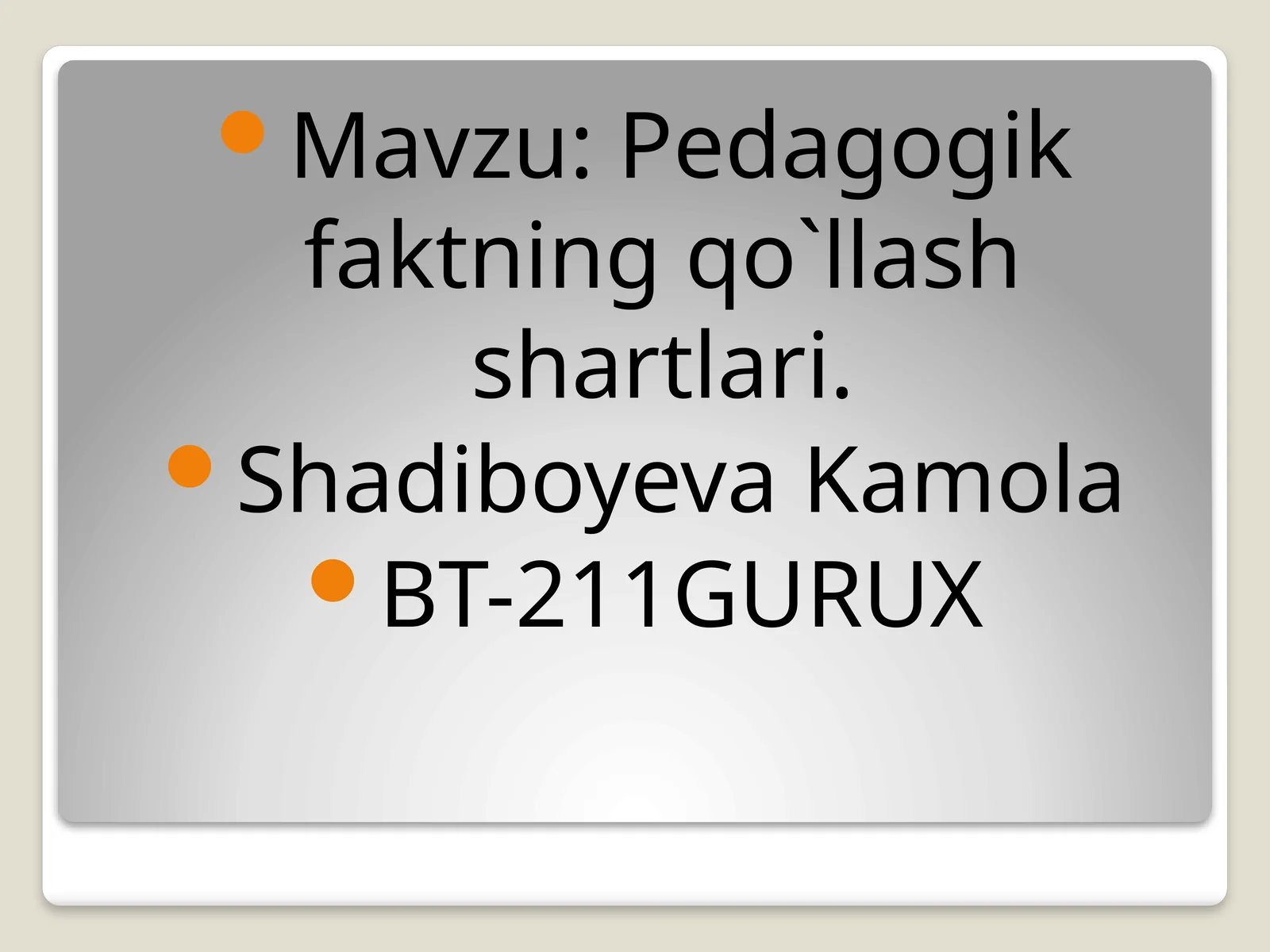 Product slide 1